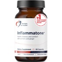 Designs for Health Inflammatone - Turmeric Supplements with Proteolitic Enzymes, Boswellia, Quercetin & Resveratrol (60 kapsułki)