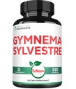 1000mg Gymnema Sylvestre Suplementy - 210 Kapsułki - Gymnema Extract 20: 1 z Berberine HCl, Quercetin & More - Wsparcie dla immunologicznego, Digestive Health & Body Management