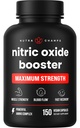 NutraChamps Atric Oxide Supplement, L- Arginine, L Citruline Malate, AAKG, Pine Bark, Grape Seed Extract, Extra Siła Atric Oxide Booster, Atric Oxide Pills, Siła, Energia, Przepływ krwi