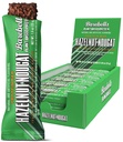 Barebells Wegan Protein Bars Hazelnut & Nougat - 12 Hrabia, 1,9oz Bary - Funkcje Plant Based Protein Bar z 15 g protein - Czekoladowe proteiny przekąski z tylko 1g Sugary ogółem - Idealny dla