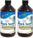 PÓŁNOCNY AMERYKAN HERB & SPICE Black Seed Oil - 16 fl oz, Pack of 2 - Digestive & Immune Support - Non-GMO - 192 Łączne służby