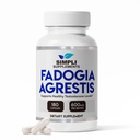 Fadogia Agrestis 600mg for Natural Testosteron Support India 124; Promotes Muscle Growth, Energy, Drive, Stamina, and Mood India 124; Non- GMO, Vegan, Gluten- Free Index 124; 180 Kapsułki