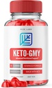 Rize laboratoria - Keto- GMY Gummies for Weight Loss, Advanced Nutritional Support Gummies, Pomaga zmniejszyć tłuszcz brzuszny, Wegan (60 Gummies)