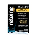 OCuSOFT Retaine MGD Emulsja oftalmiczna - Kompletna suchość oczu - Pociera czerwone i podrażnione oczy - 30 Konserwatorskie pojemniki do jednorazowego użytku - 0.01 Fl Oz