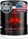 VIOLENCE Stim Free Pre Workout Powder by REVSCI, Precision Dated Non Stim Precreamping Pomp Pre Workout Cafeline Free Pre Workout Powder, Suplement pompy i Stymulant Free Azory, Arbuz, 25 Służenie