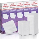 HEALQU 1000 Gauze Pads 2x2 "- Soft Non-THAT 4- Ply for Tooth Extractions and Dental Procedures - Non-Steryle Square Sponges for First Aid, Chirurgical, & Own Dressing (5 opakowań po 200)