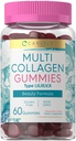 Carlyle Colagen Gummies memoriał 124; 60 Count 124; Multi Colagen Complex memoriał 124; Beauty Formula Supplement memoriał 124; Mixed Berry Flavor message 124; Non-GMO, Gluten Free