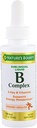 Natural 's Bounty B Complex z B12 Sublingual Liquid szybko działający suplement diety 2 uncja