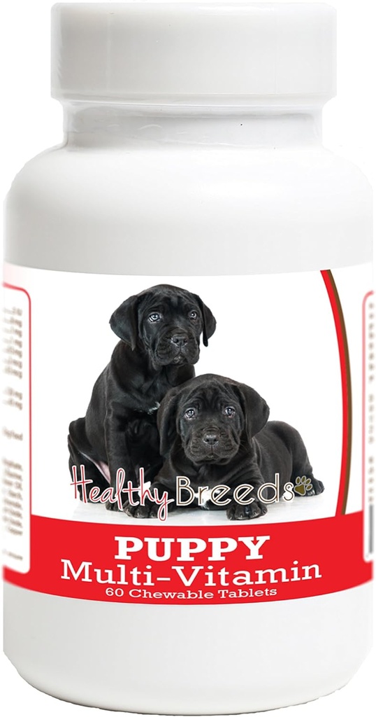 Zdrowe trzciny trzciny Cane Corso Szczeniak Pies Multivitamin Tablet 60 Count