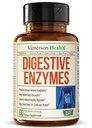 Enzymy trawienne - Probiotyczne Multi Enzyme (Enzimas Digivas) - Suplementy trawienne z unikalną Maszyme- Pro Formuła - Zaawansowane Enzymy do Trawienia, Movel Movements & Wchłanianie odżywcze. 60 Czapki