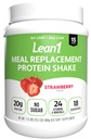 Lean1 Koktajl protein zastępczych, Flavor truskawkowy, 15 Tub do podawania