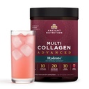 Ancient Nutrition Advanced Multi Collagen Protein Powder Hydrate, Mieszane Berry, 30 Służenia