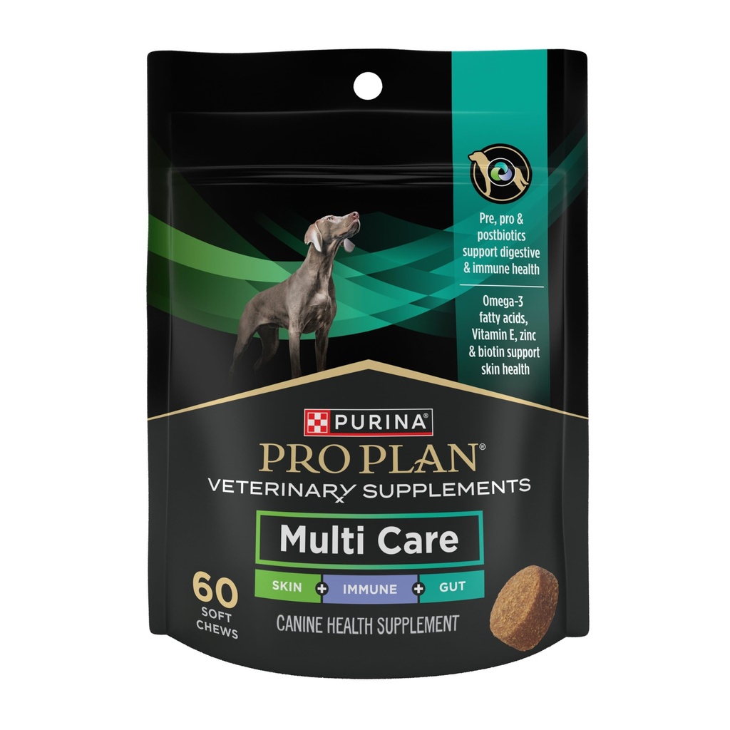 Purina Pro Plan suplementy weterynaryjne Multi Care Dog Supplements - 60 szt. Pouch