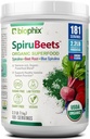 biophix Organic SpiruBets 2.2 lbs Sprirulina - Beet Root - Protein- Rich Nutrient- Dense Superfood Proszek - Bogaty w tlenek azotu