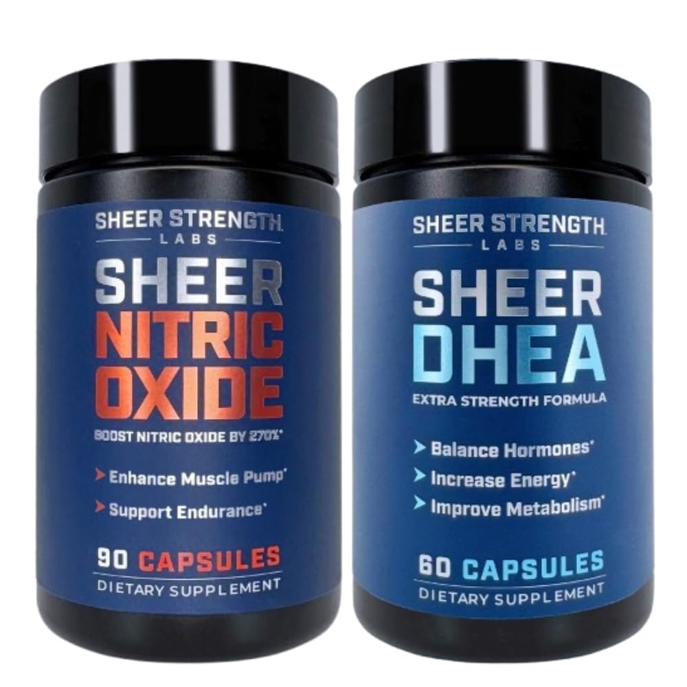 Tlenek azotu + DHEA 100mg - Suplement tlenku azotu - Najlepszy suplement tlenku azotu dla mężczyzn i DHEA Suplement dla mężczyzn DHEA 100mg