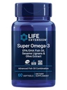 Life Extract Super Omega-3 EPA / DHA Fish Oil, Sezame Lignans & Olive Extract - Heart Health, Brain Health, Inflatitis Health Support, Cholesterol Health Support, Gluten- Free, Non-GMO, 60 Softgels