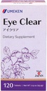 Umeken Eye Clear Dietary Supplement, Blueberry Extract, Luteina, Zeaksantyna, Ginkgo, Vision Supplements dla dorosłych, Wizje oka, 2 Miesiące dostaw, 120 Tabletki, Opakowanie 120