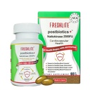 FRESHLITE 2500FU Premium NSK- SD Nattokinaza & Wegan Postbiotyki do wspomagania układu sercowo-naczyniowego 124; Ciśnienie krwi, Cholesterol & Heart Health 124; JNKA Certyfikowany 124; Non-GMO, Gluten- Free, 60 Kapsułki Japonia Made