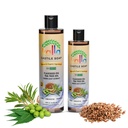 Kalla Organic Flaxseed Kastylia mydło 100% Czysty Kastylia płynny Mydło Neem liści Extract- 250ml, Certified Cold Pressed Virgin Oil kokosowy, Drzewo herbaty niezbędne Kastylia Gluten Free Hand