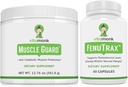 VitaMonk Muscle Guard with HMB, EAA, Witamina D, Magnez & FenuTrax Fenugreek Extract, 50% Fenusides for Muscle Growth, Siła i Witalność, Przed / Post- Workout Suplement dla mężczyzn i kobiet