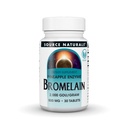 Źródło Naturals, Inc. Bromelain 500mg 2000GDU 30 Tabletka