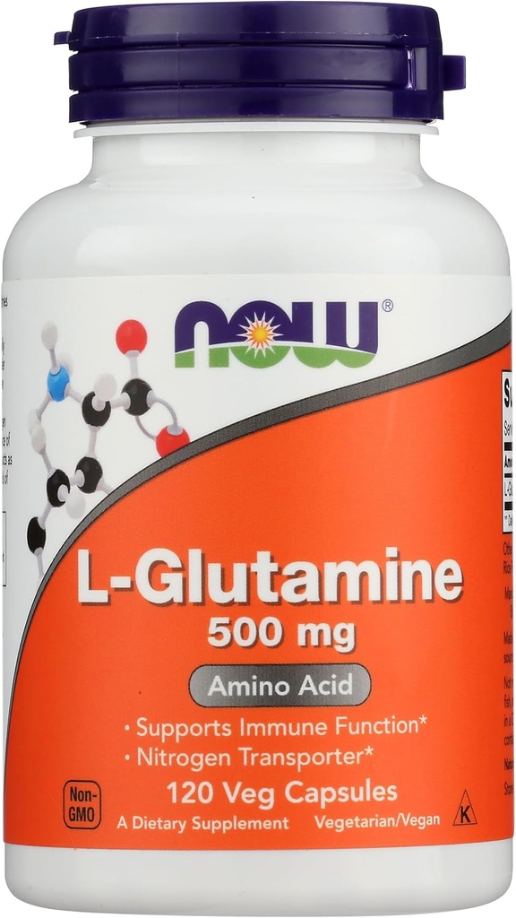 Żywność Glutamina 500 mg kapsułki, 120 CT