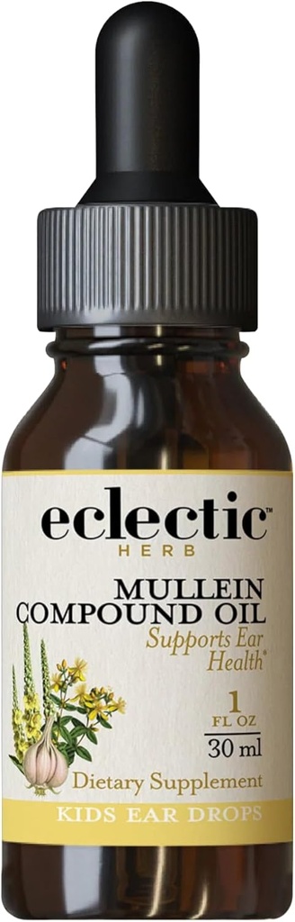 Eclectic Herb - Mullein Compound Oil Kids