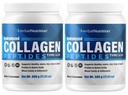 Kolagen Peptydy Proszek Zhydrolizowane białka są Vital Proteins for Skin Hair Nails and Joint Health, Keto, Paleo Friendly, Nie-GMO, Gluten Free, 45 Służenia, 2 Kontenery