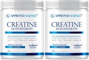 Zatwierdzony Science Kreatywny jednowodny proszek z BioPerine - Wspiera Lean Muscle Growth and Recovery - 360 Służenia - 5000mg na Podawanie - Nieflawored - Non- GMO, Wegan