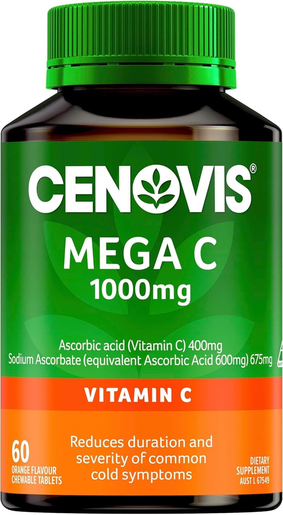 Cenovis 1000mg Pomarańczowy aromat tabletki