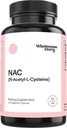 Pełna historia NAC Suplement N Acetylo Cysteina 600 mg 124; Wątroba, Płuca i Płodność Wsparcie 124; 120 Kapsułki 124; 120 Dostawa serwisowa
