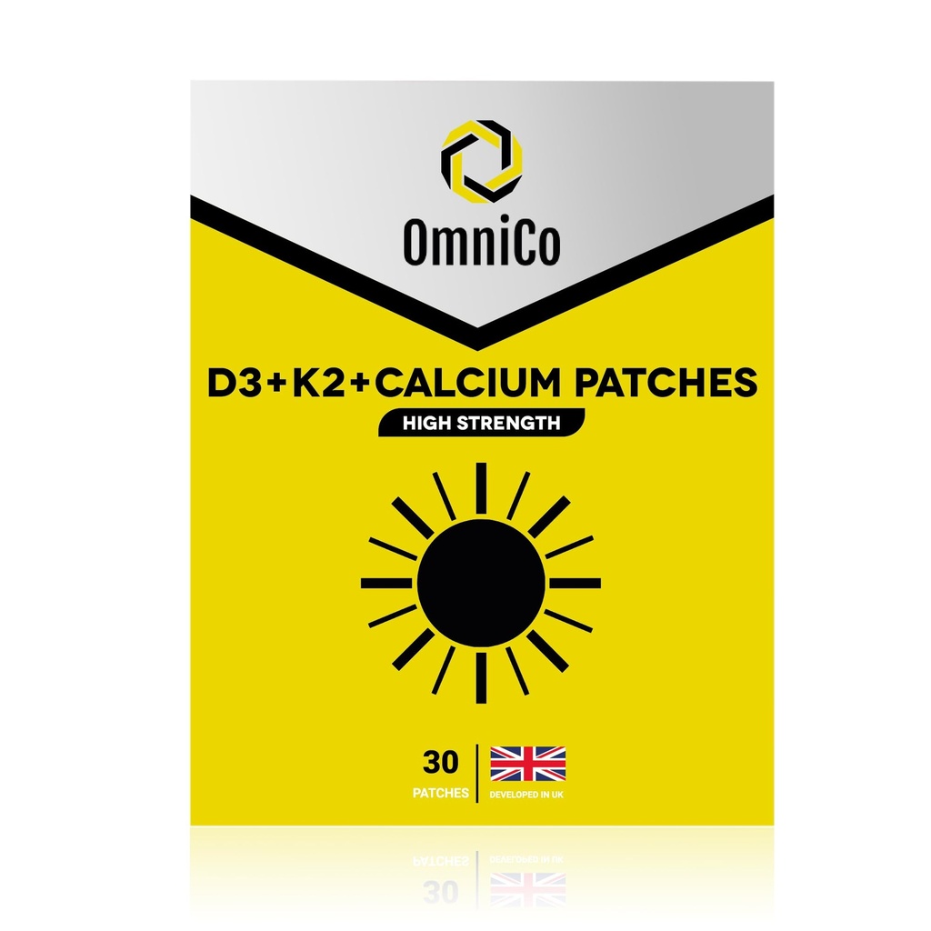 OmniCo - D3 + K2 + Plastry wapniowe - 30 opakowań