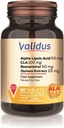 VALIDUS Alfa Kwas lipowy + CLA + Resweratrol 30 tabletek