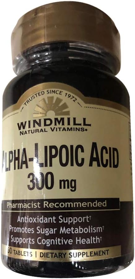 Windmill Alpha Lipoic Acid 300 Mg Tablets 60 Ea, 60, 0