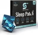 Premium Sen Łaty (48 Days Supply), Śpiąca Łata dla dorosłych: Dodatkowa siła Pomoc Melatonina Rozszerzony Release, Natural Well Aid to Support Women, Kid Have Night Sweet Dream