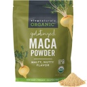 Viva Naturals Organic Maca Powder, Żelatynizowane, 16 oz (1 lb) - Wegan, USDA Organic, Gluten- Free, Nie-GMO Peruwiańskie Superfood w Resealable Bag