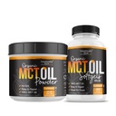 Intencjonalnie Bare MCT Oil Powder (50 Służenia) i MCT Oil Kapsułki Pasek