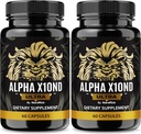 (2 Pack) Alpha X10nd Ultra for Men, Oficjalna Formuła męska do utrzymania Staminy i Peak Performance, All- Natural Blend for Nutrition and Health Support, AlphaX10nd Supplement Reviews (120 kapsułki)