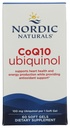 Nordic Naturals Nordic CoQ10 Ubichinol - 60 Mini Soft Gels - 100 mg Koenzym Q10 (CoQ10) Ubichinol - Heart & Brain Health, Produkcja energii komórkowej, Wsparcie przeciwutleniające - Non-GMO - 60 Służenie