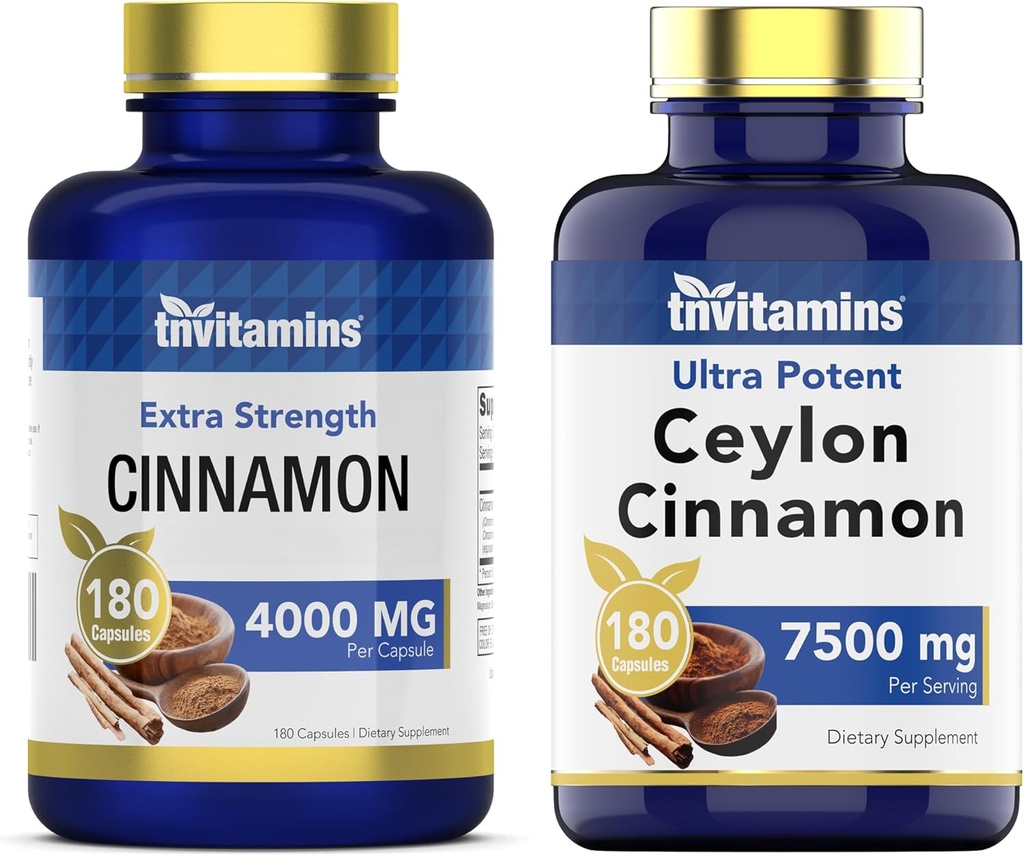 tnwitaminy Cynamon Complex i Cejlon Cynamon