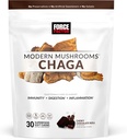 Force FAKTOR Nowoczesne Grzyby Miękkie Chews, Chaga Grzyby Suplement do wsparcia odporności, trawienie, & Gut Zdrowie, Suplement przeciwutleniaczy, Pyszny Czekoladowy Smak Roll, 30 Soft Chews