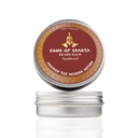 Synowie Sparta Sandalwood Beard Balm dla mężczyzn 124; All-Natural Shea & Argan Oil Conditioner, Softener & Styler dla grubego Bearda 124; 2 oz