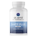 DR. EMIL NUTRITION 200 MG 5-HTP Plus z SAM- e zachować normalny zdrowy sen i stworzyć poczucie dobrego samopoczucia - suplement 5HTP z witaminą B6- 60 Vegan kapsułki, 30 Służenia