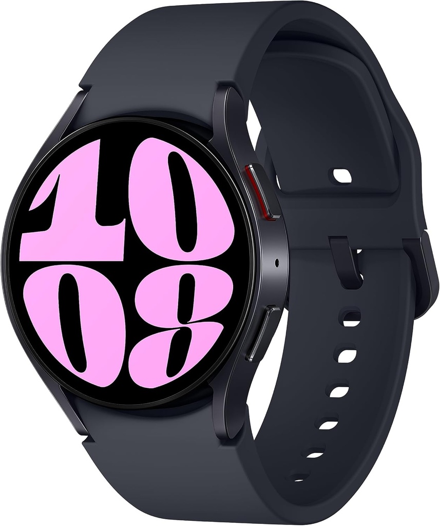 SAMSUNG Galaxy Watch 6 44mm Bluetooth Smartwatch w / Fitness Tracker, spersonalizowane strefy HR, zaawansowany coaching snu, monitor serca, czujnik BIA, największy ekran, wersja amerykańska, Graphite (Renewed)