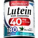 FITO MEDIC 's Lab Agregats 124; Lutein Agregat 124; 180 Capsules Agregat 124; 40 mg Agregat 124; Lutein 40 mg Agregates 124; Lutein and zeaksantyna Supplements Agregats 124; Concentrat Extract Agregat 124; Lutein 40 mg Agregat 124; Lutein and zeaksantyna Agregat 124; Zeaksantyna Agregat 124; Ultra High Absorption.