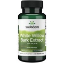 Swanson Maksymalna moc Biała Willow Bark Extract- Promotes Joint Support & Muscle Relief- Standaryzowane do 25% Salicin- Natural Supplement bez podrażnienia żołądka (60 Veggie Caps, 500mg każdy)