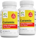 Terry Natural Curamin Extra Siła - Curcumin & Boswellia dla zdrowego wsparcia cyrkulacji - Turmeric Supplement to Support Joints, Muscle Health & Endorphin Production - 30 Tablets (Opakowanie 2)