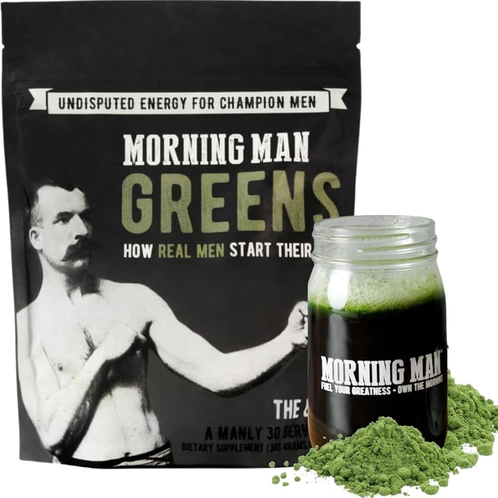 Best Desting Zielonych Probiotic Superfood Mix, 95mg kofeiny, Kick Start Twój ranek, 75 + witaminy, zielonej herbaty i ekstrakty kawy, Enzymy trawienne, Gluten Free, Wegan, Energia, Gut Zdrowie, 30 Służenia