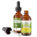 Pothent & Organic Vegan Omega 3 Liquid Supplement: Lepsze niż olej rybny! Plant Based Water Exrected Algae Oil- DHA EPA DPA Fatty Acids - Non GMO- Wspiera immunologiczne, Serce, Mózg i Wspólne Zdrowie - 60 Dawki