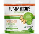 USDA Organic Sweet Ginger Guar Tummydrops, Gluten Free & Vegan. 33 Indywidualnie zapakowane Organic Ginger Lozenges w Resealable Bag.
